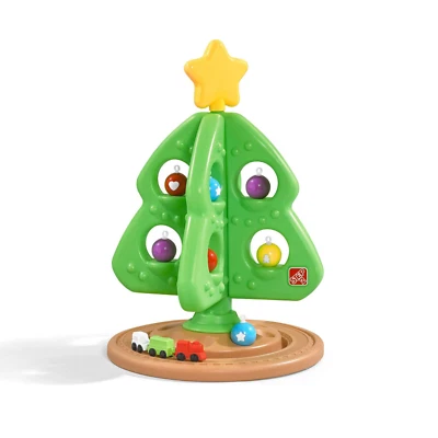 NUEVO Step2 Mi Primer Árbol de Navidad con Adornos y Tren 31" en Caja Fuerte para Niños 879800 Foto 1 de 4