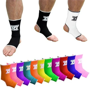 MUAY THAI BOXING KICKBOXING MARTIAL ARTS SPORTS ANKLE SUPPORTS BRACE (XXS - L) - Picture 1 of 52