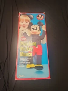Vintage Mickey Mouse Marching Walking 18" Doll Hasbro Disney With Box - Picture 1 of 9