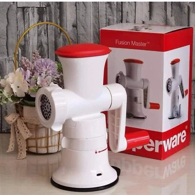 Tupperware Fusion Master Sorbet Maker with Accessories and Locking Base Set New - Image 1 of 4