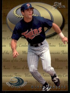 1995 Flair Wave of the Future Marty Cordova Minnesota Twins #3