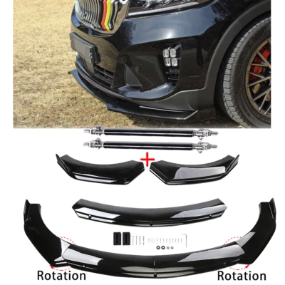 Front Bumper Lip Part Accessories Splitter Spoiler For Kia Sorento 2003-2023 - Изображение 1 из 4