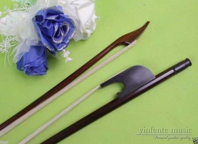 3/4 upright Double bass Bow Brazil wood Baroque Style Good Straight #1218 - Image 1 of 4