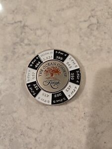 PAC Ocean Course at Kiawah Island (SC) Yardage Coin w/Removable Ball Marker-NEW 