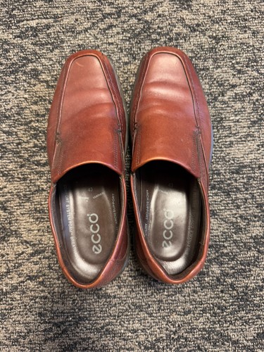 ECCO Mocassini slip on da uomo in pelle marrone uomo 9 (taglia EU 43)