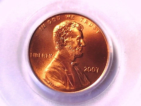 2007 P Lincoln Memorial Cent PCGS MS 68 RD Satin Finish 12514839 Cover