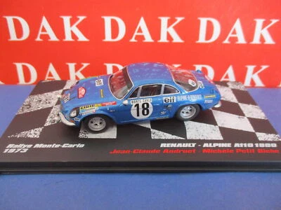 Die cast 1/43 Modellino Auto Alpine Renault A110 1800 Rally Monte Carlo 1973 RMC - Immagine 1 di 4