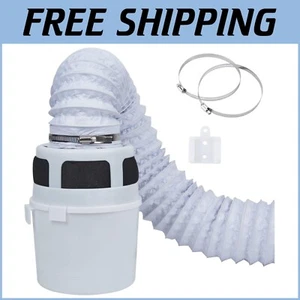 Indoor Dryer Vent Kit with Filter - 3-Layer Filtration for Effective Use - Picture 1 of 9