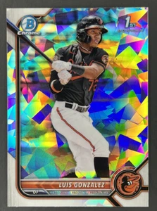 2022 Bowman Chrome Atomic Refractor Luis Gonzalez Orioles #BCP-125 - Picture 1 of 2