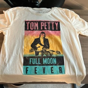 Hybrid Apparel Cream Tom Petty Graphic Tee - Picture 1 of 5