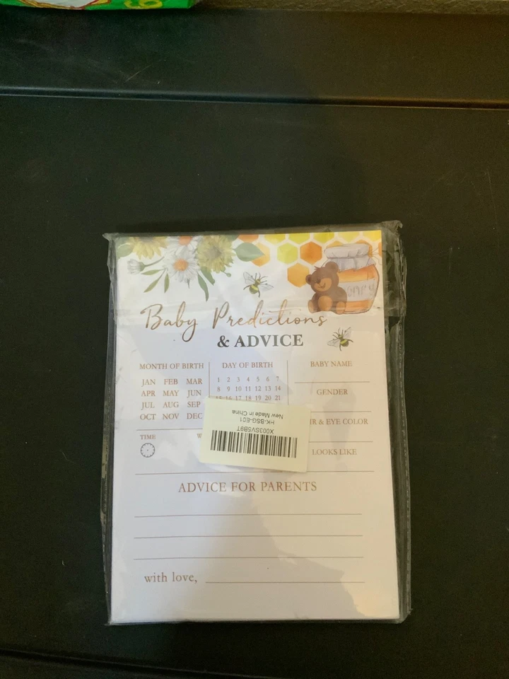 baby predicciones tema oso miel 27 cartas Foto 1 de 1