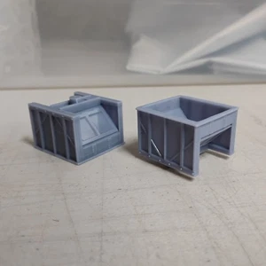 On18 Scale 5ft V BODY SIDE DOOR HOPPER shell. No trucks/couplers. 3D Print. NEW! - Picture 1 of 7