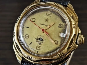 VOSTOK Watch Commander's Vintage Signal troops star Russia mechanical serviced! - Picture 1 of 24
