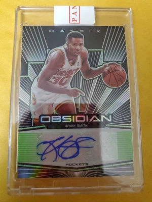 2019-20 Panini Obsidian - Matrix Autographs Electric Etch Orange Kenny Smith /25 - Image 1 of 2