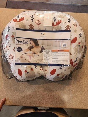 Nursit Multipurpose Nursing And Support Pillow NOS in package propping sitting - Image 1 of 3