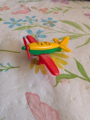 Vintage 1980s Bruder KLEMM Plane Micro Mini Plastic W Germany 2" toy airplane - Image 1 of 4
