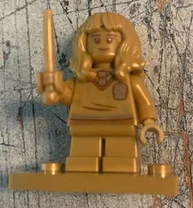 LEGO Hermione Granger 20th Anniversary Pearl Gold Harry Potter Minifigure - Picture 1 of 2