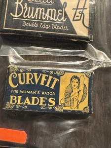 3 paquetes de cuchillas de afeitar vintage guiño, curva, brunel cuchillas de afeitar vintage  - Imagen 1 de 22