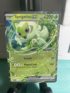 Sprigatito ex 087 Sv: Scarlet & Violet Promo Cards Holo - Picture 1 of 8