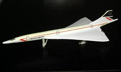 BRITISH AIRWAYS.Concorde.Schabak #920/14.Escala 1:600.Ventanas plateadas. Con caja. Foto 1 de 2