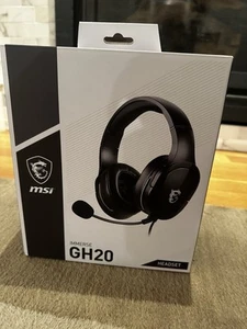 MSI GH20 Immerse - Headset w/ Built in Microphone & 3.5mm jack - Picture 1 of 5