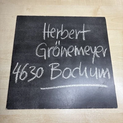 Herbert Groenemeyer 4630 Bochum EMI 1C066 1469051  Vinyl 12“ LP + OIS 1984 - Bild 1 von 4