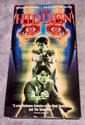 The Hidden VHS 1987 Alternate Cover Kyle MacLachlan New Line Home Video Tested - Image 1 of 4