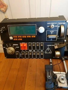 matériel de simulation de vol, manettes, périphériques de jeux simulateur vol. - Photo 1/5
