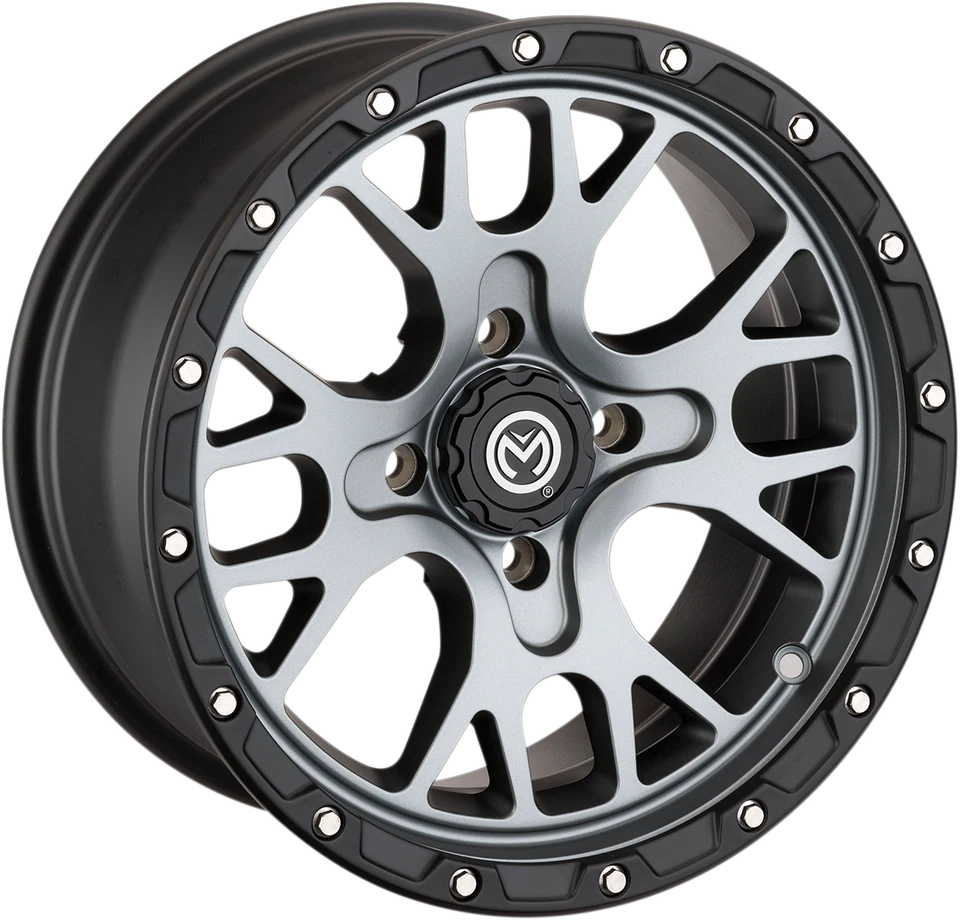 Ruedas Moose Racing 545X ATV/UTV 14X7 4/110 4+3 gris 0230-0963 Foto 1 de 1