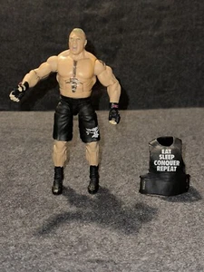 Mattel 2011 WWE Elite Brock Lesnar 7" "Figure Eat Sleep Conquer Repeat" HTR Rare - Picture 1 of 4