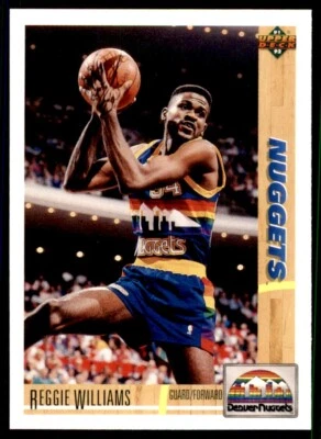 1991-92 Upper Deck #206b Reggie Williams - Image 1 of 2