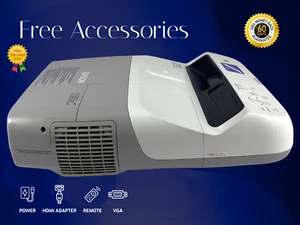 2500 Lumens 3LCD Projector UST for Family Reunions Parties Ceremonies w/Remote - Picture 1 of 10