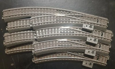 Märklin 24671 HO C Track Curved Turnout (Left) - preowned C Track  - Image 1 of 3