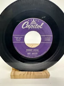 ANDY GRIFFITH Midnight Special / She's Bad Bad CAPITOL 4052 VINYL RECORD 7" - Imagen 1 de 2