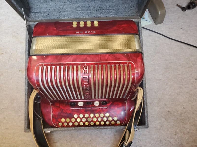 Nice Hohner Club III M diatonic button accordion IIIM in "C-F" - Image 1 of 4