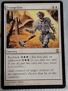 MTG Evangelize Time Spiral 16/301 Regular Rare - Picture 1 of 2