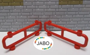 (F11/1/5) Lego 2x 2486 Zaun / Absperrung rot 6597 6338 6394 6464 6671 6357 - Bild 1 von 1