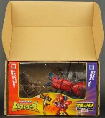 TAKARA TOMY TRANSFORMERS PREMIUM FINISH BWVS-07 AIRAZOR VS. PREDACON INFERNO - Image 1 of 4