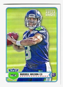 Fútbol americano Topps Magic NFL 2012 Russell Wilson #181 novato - Imagen 1 de 2