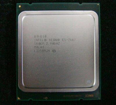 Intel Xeon E5-2667-V1 (SR0KP) 2.90GHz 6-Core LGA2011 15MB CPU TURBO 3.50 GHz - Image 1 of 2