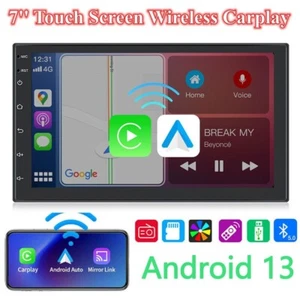 7" Android 14 for nissan rogue versa note Cube headunit radio GPS Carplay - Picture 1 of 2