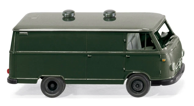 Wiking 027048 - 1/87 Trasporto Di Prigionieri - Borgward Furgone B611 - Nuovo - Immagine 1 di 1