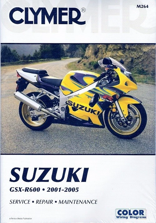 2001-2005 Suzuki GSX-R600 Repair Service Workshop Shop Book Manual Guide M264 - Image 1 of 1