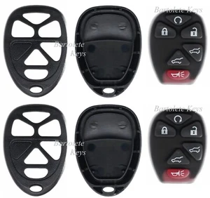 2 Replacement Remote Car Key Fob Shell For Chevrolet Tahoe Suburban GMC Yukon - Picture 1 of 7