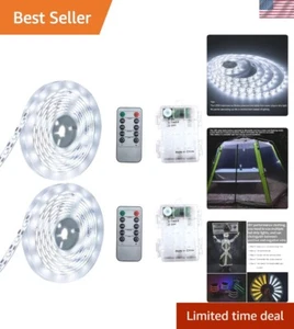 Indoor Waterproof LED Strip Lights with Remote & Timer - Perfect for Parties - Picture 1 of 10