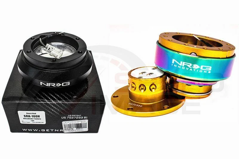 NRG STEERING WHEEL COMBO KIT 2.0 ROSE GOLD-NEO CHROME SHORT HUB ADAPTER SRK-100H Foto 1 de 1