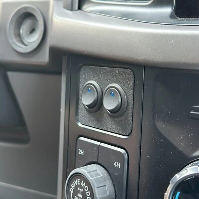 3DUB200 2021-2025 Ford F-150 Rocker Switch Mount Panel (Coin Holder Replacement)
