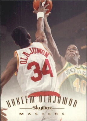 1994-95 Emotion #116 Hakeem Olajuwon (Masters) Rockets - Image 1 of 2