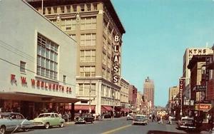 #H2166 LITTLE ROCK, AR.     POSTAL, CALLE PRINCIPAL - Imagen 1 de 2