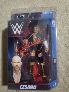 CESARO WWE Mattel Signed Autographed Elite Collection Series 93 Action Figure - Picture 1 of 8